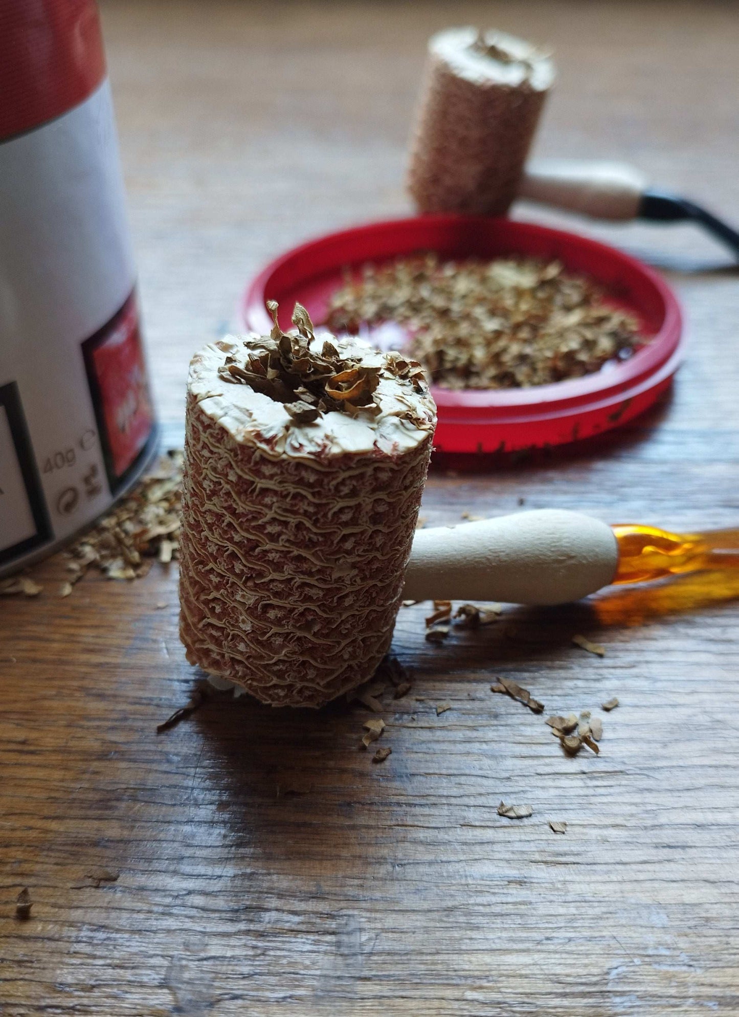 Combo Pipa Artesanal de Maíz con Picadura Tradicional