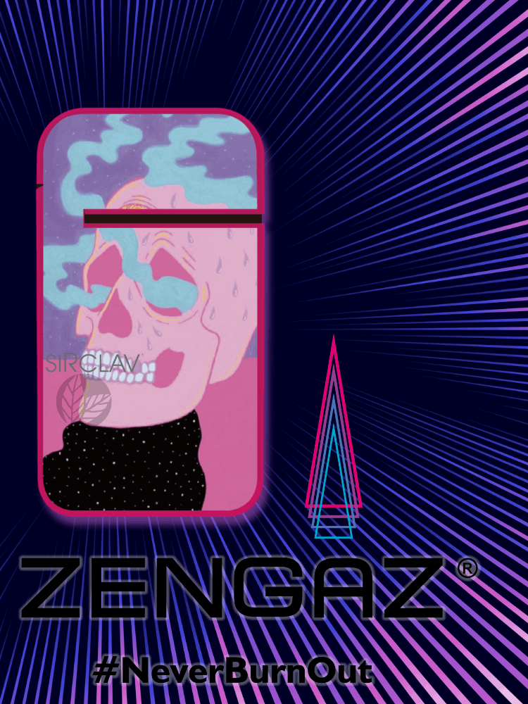 Soplete Zengaz ZL-13 calabera femenina rosado, disponibilidad inmediata Colombia