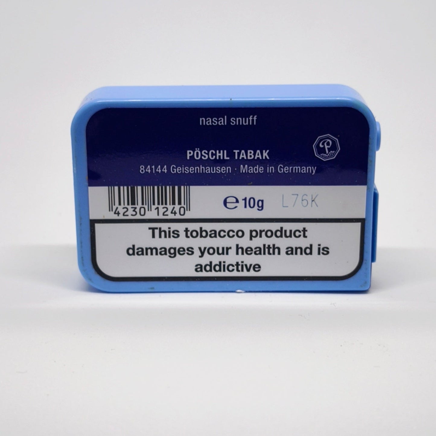 Tabaco de inhalar Rape Snuff artesanal mentolado