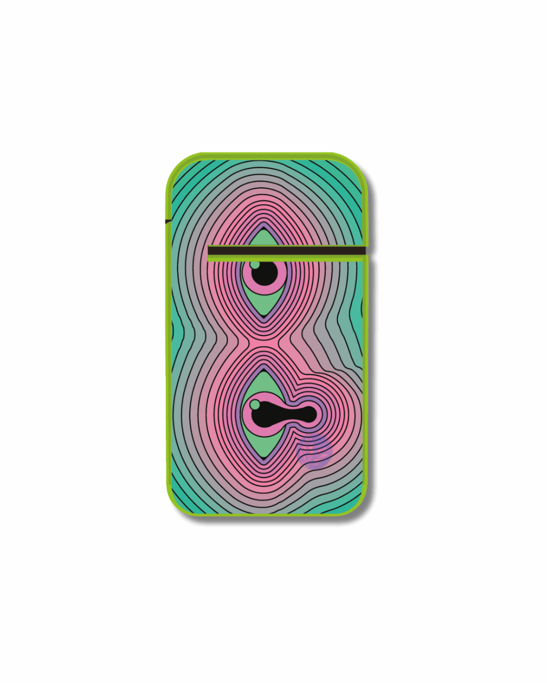 Lighter Zengaz diseño psicodelico, para tu porro 420