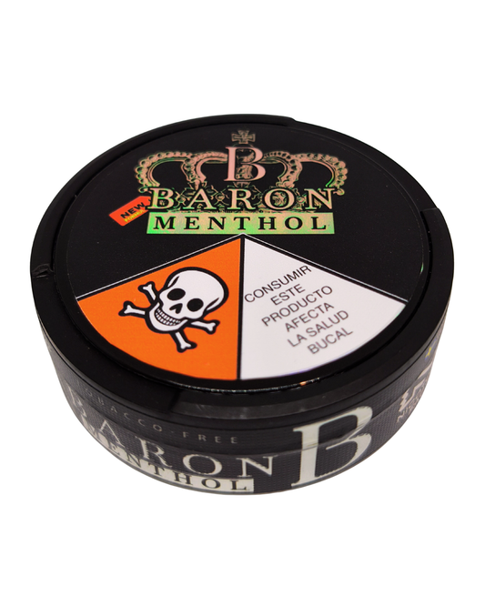 bolsita de nicotina mentolado baron colombia