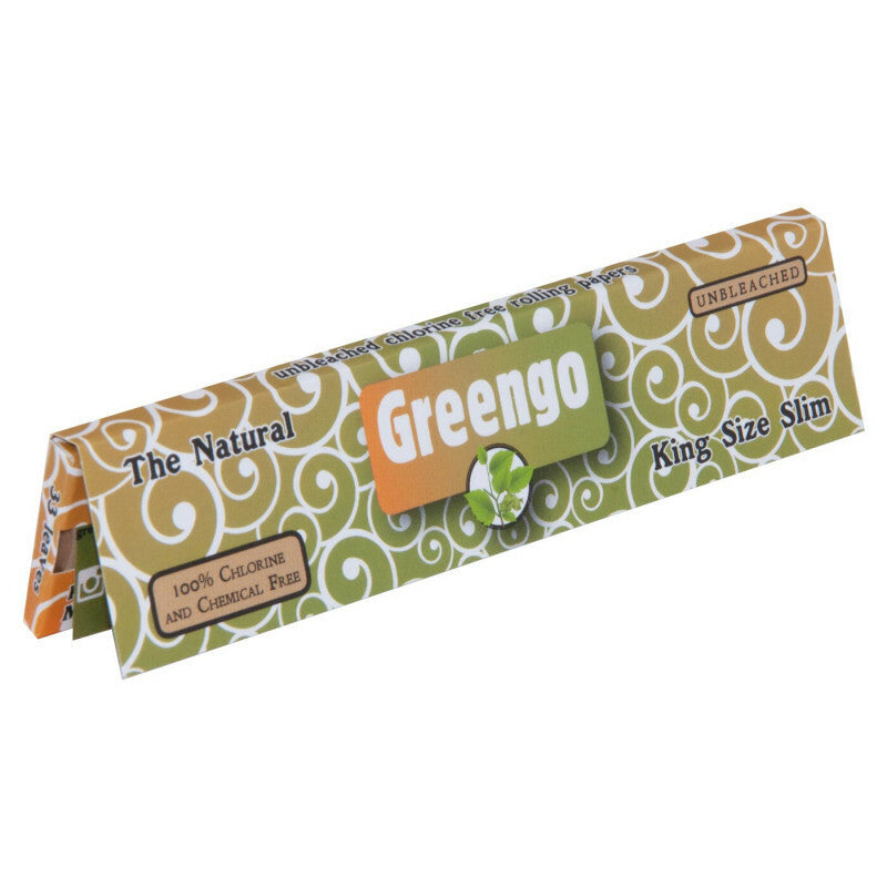 Papel Greengo King Size Organico ultra delgado Colombia para armar porros