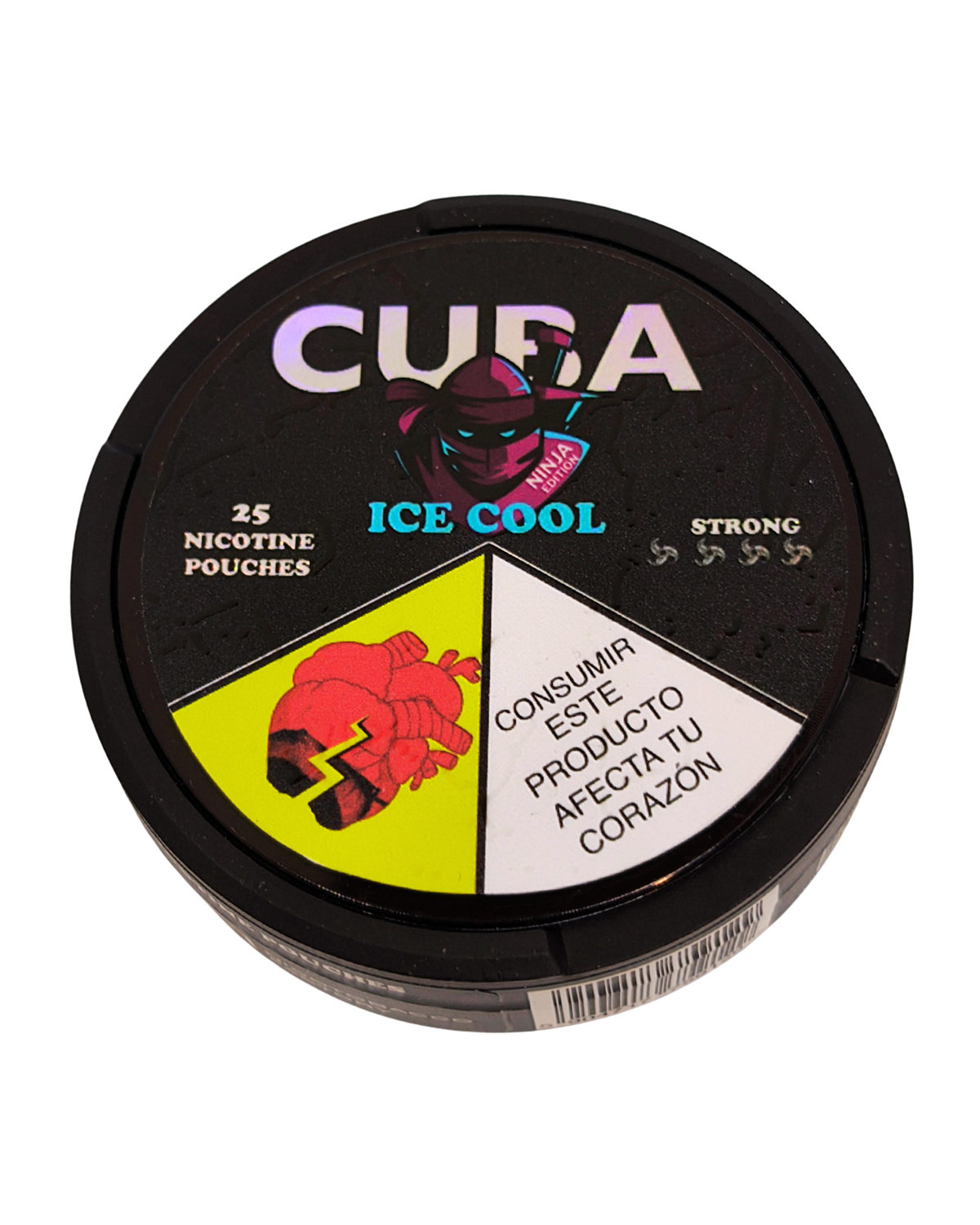 Cuba Ninja Ice Cool 15mg Bolsita de Nicotina - ShopSirclavt