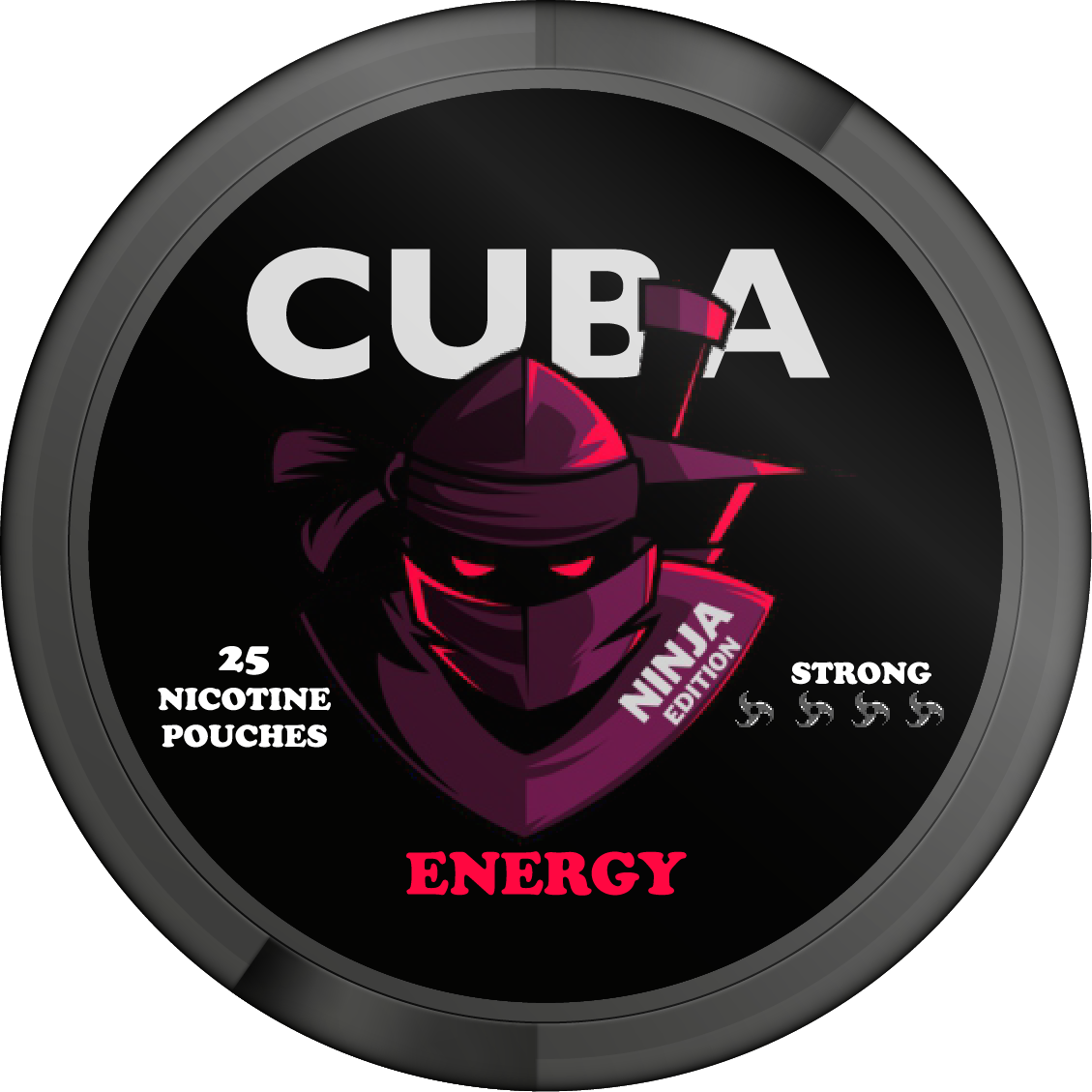 Cuba Ninja Energy 15mg Bolsita de Nicotina