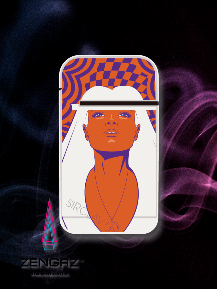 Lighter Zengaz ZL-13 Peace Women llama tipo antorcha