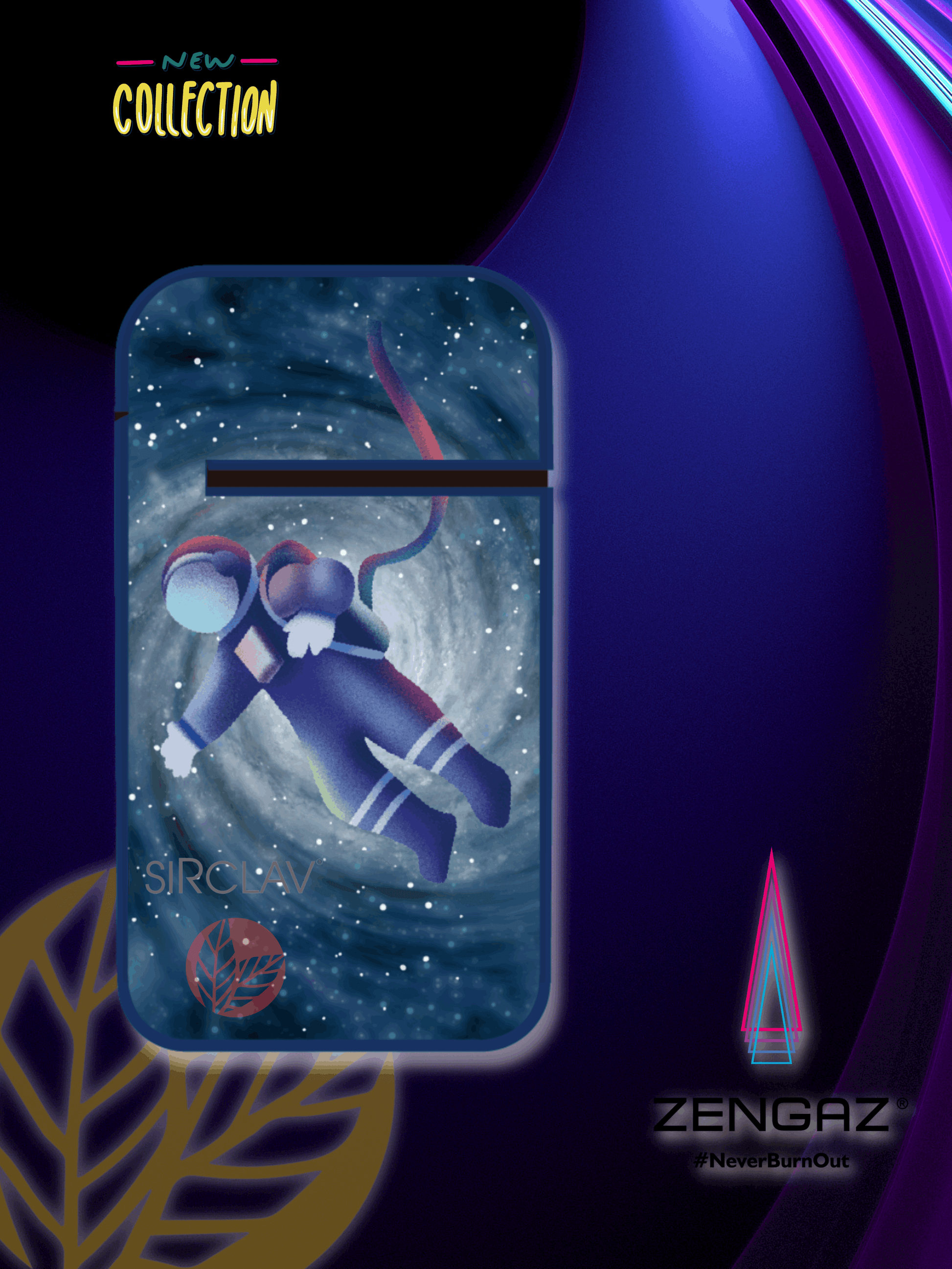 Lighter Zengaz ZL-13 smoke Space Man