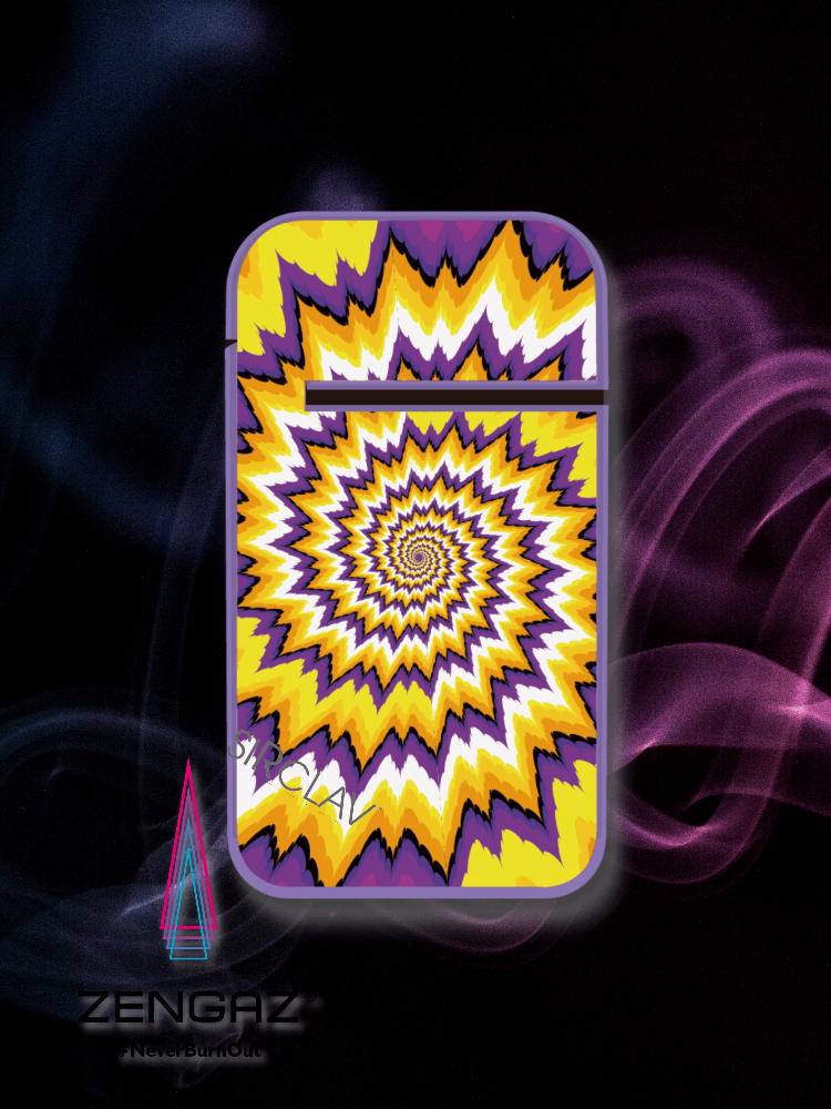 Zengaz Lighter ZL-13 Psycho. Diseño único y material duradero.