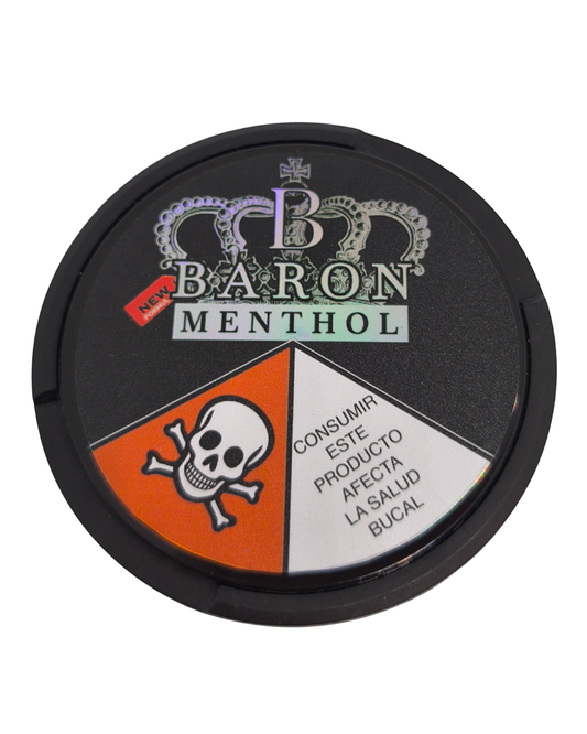 bolsita de nicotina baron menthol mentolado  colombia