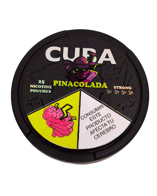bolsas de nicotina cuba ninja piña colada