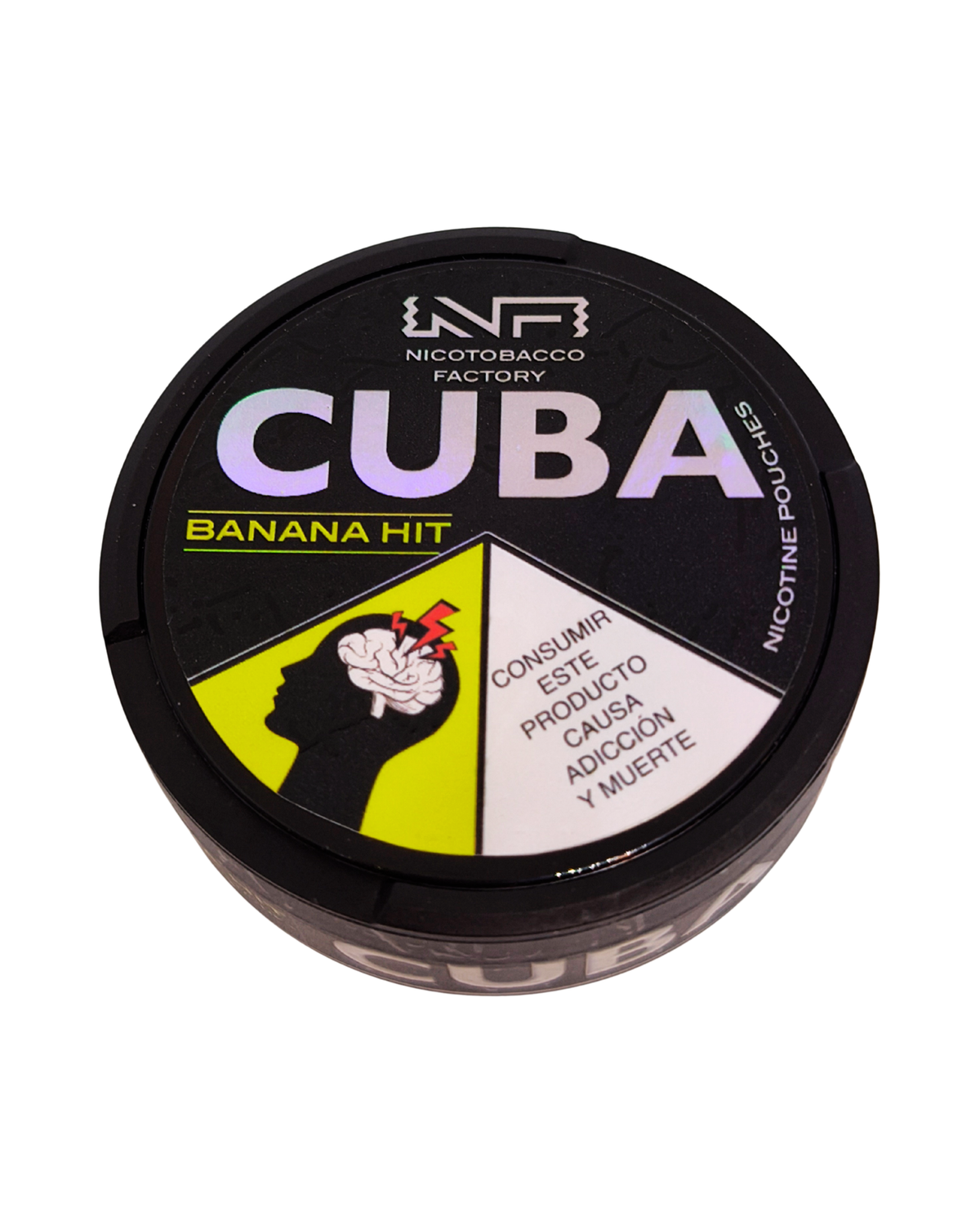 bolsita de nicotina cuba black sabor banana